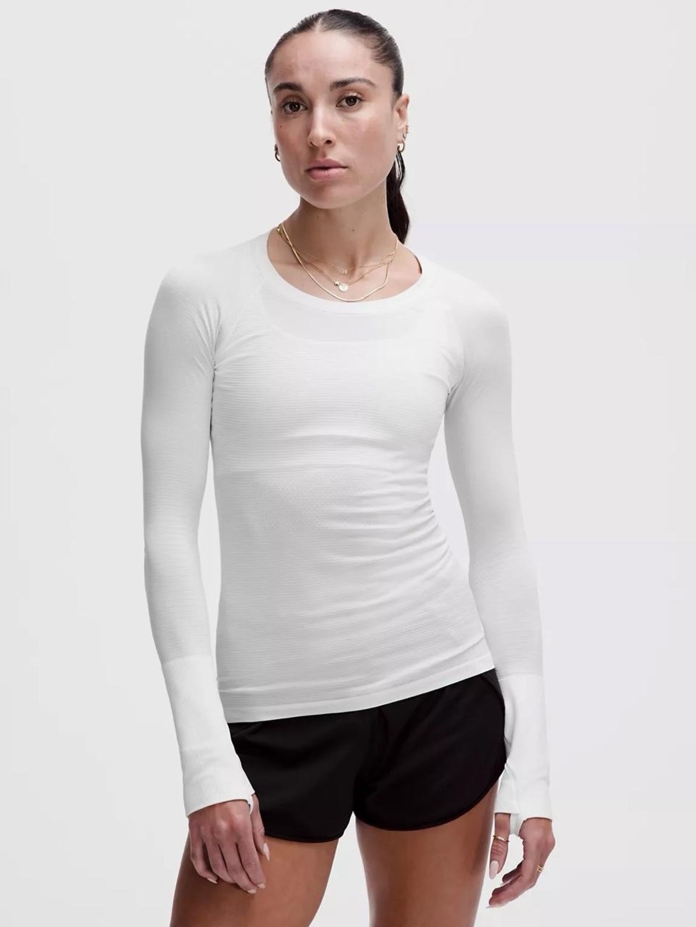 Lululemon Swiftly Tech Long-Sleeve Shirt 2.0 Hip Length size 4